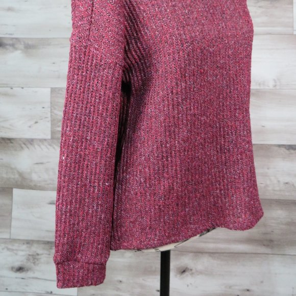 L.I.F.E.*‎ Women's Long Sleeve Crew Neck High/Low Hem Pullover Sweater~ Size Med - Picture 4 of 11